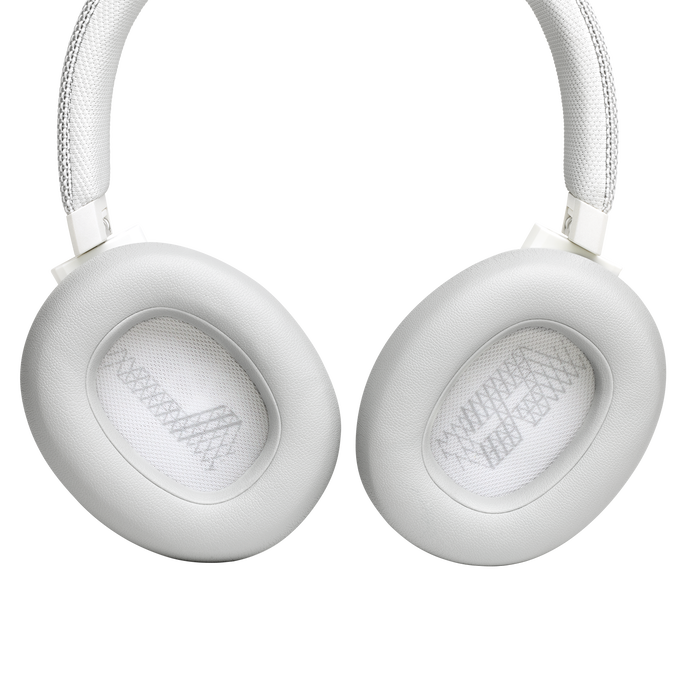 JBL Live 650BTNC - White - Wireless Over-Ear Noise-Cancelling Headphones - Detailshot 3 image number null